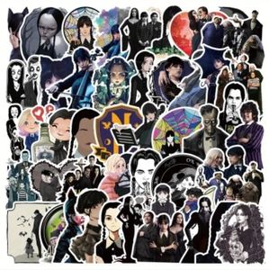 🍉5 for $25* Wednesday Adams Family Stickers